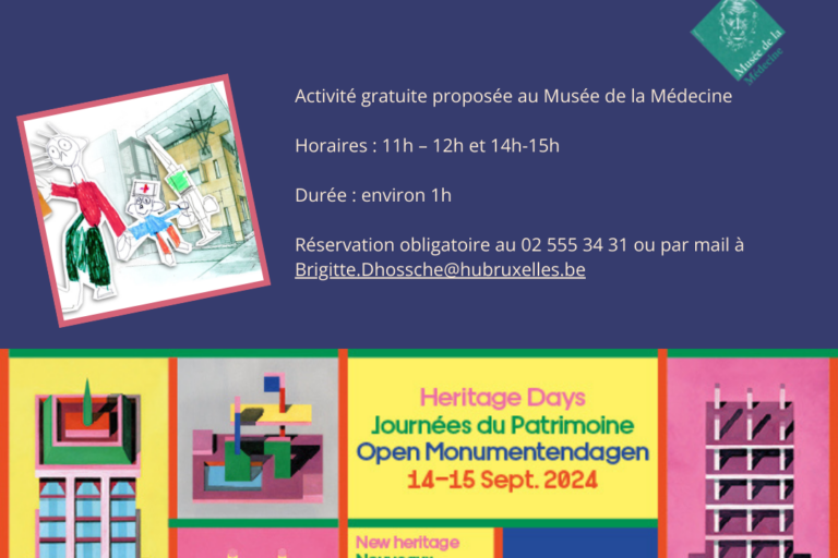 Le Musée de la Médecine organise pour le Heritage Days (1)