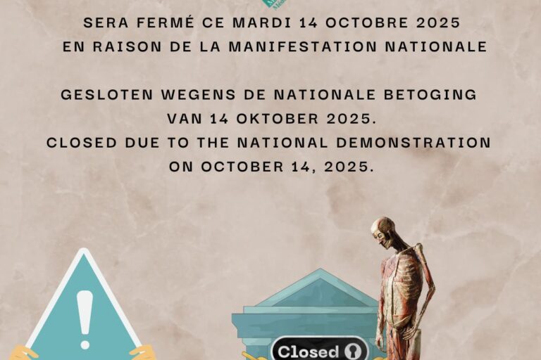 Le Musée de la médecine sera fermé ce mardi 14 octobre en raison de la manifestation nationale